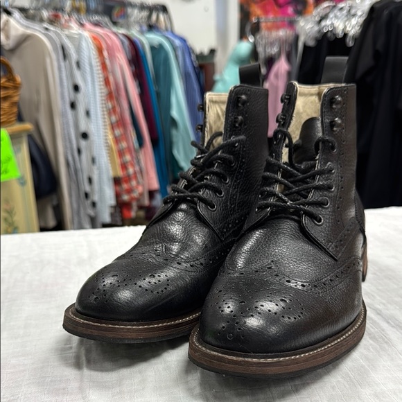 Banana Republic Heritage Black Leather Boots main image 9